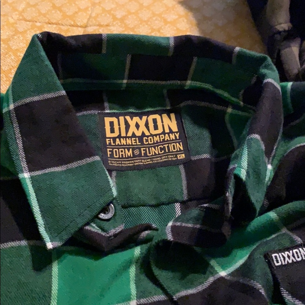 Green & Black Dixxon Flannel Company size XL
